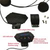 BT12 Motorcycle Helmet Bluetooth Headset Motorcycle Intercom Bluetooth Headset - Image 3