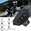 BT12 Motorcycle Helmet Bluetooth Headset Motorcycle Intercom Bluetooth Headset - Image 8