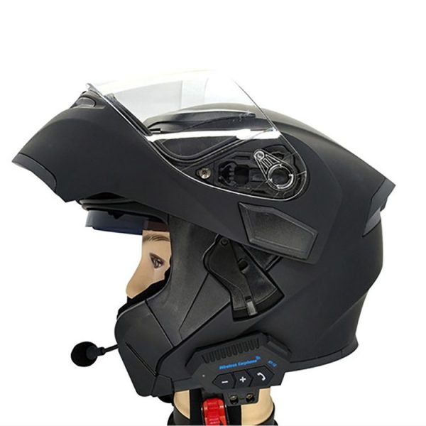 BT12 Motorcycle Helmet Bluetooth Headset Motorcycle Intercom Bluetooth Headset - Image 9