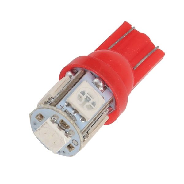 20 PCS T5 / T10 Car / Motorcycle Modification LED Turn Signal Light Clearance Lamp - Image 4