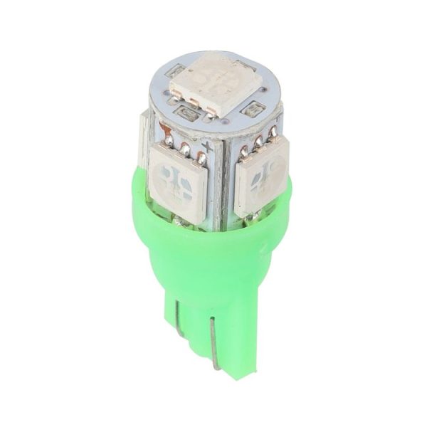 70 PCS T5 / T10 Car Modification LED Indicator Light with T5 / T10 Lamp Holder (Yellow Light) - Image 3