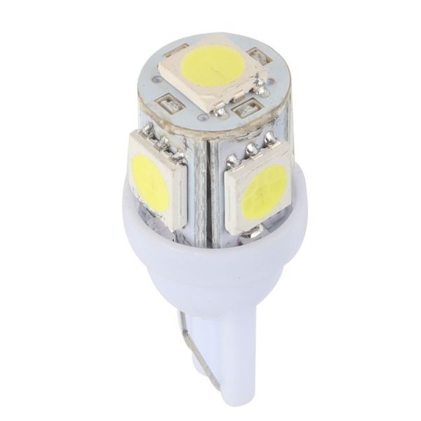70 PCS T5 / T10 Car Modification LED Indicator Light with T5 / T10 Lamp Holder (Yellow Light) - Image 4