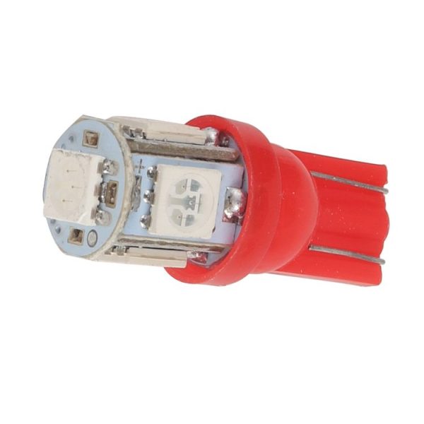 70 PCS T5 / T10 Car Modification LED Indicator Light with T5 / T10 Lamp Holder (Yellow Light) - Image 5