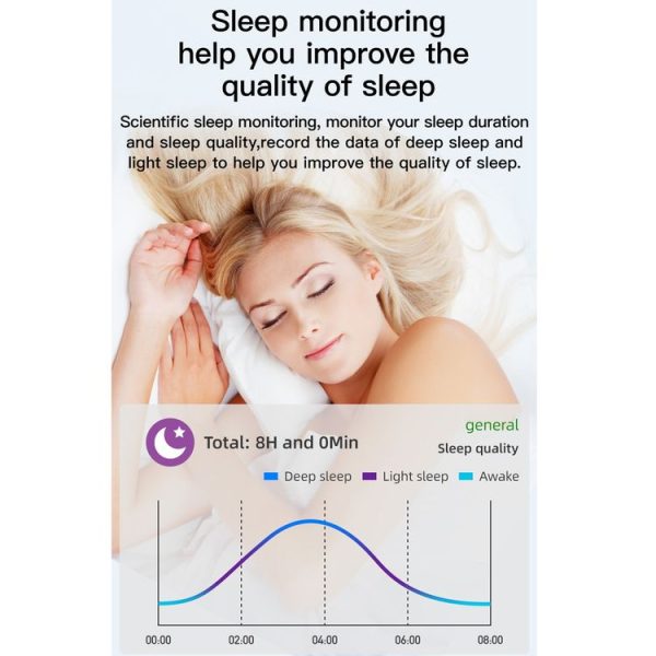 T500+ 1.75 inch IPS Screen IP67 Waterproof Smart Watch, Support Sleep Monitor / Heart Rate Monitor / Bluetooth Call, Style: Sport Button Strap (Blue) - Image 17