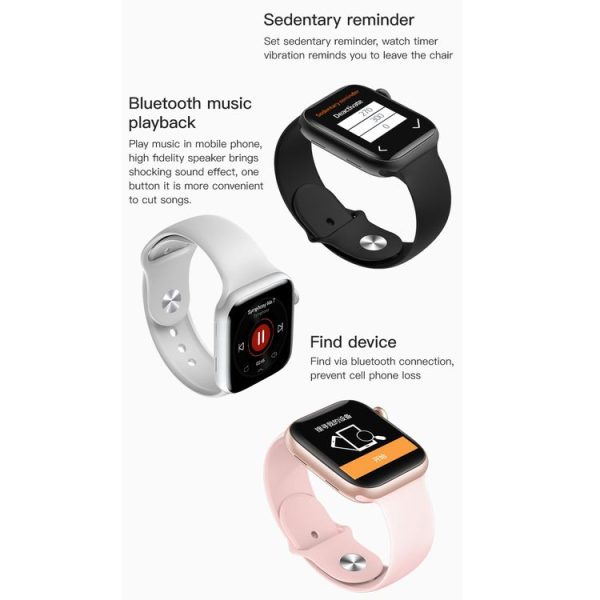 T500+ 1.75 inch IPS Screen IP67 Waterproof Smart Watch, Support Sleep Monitor / Heart Rate Monitor / Bluetooth Call, Style: Sport Button Strap (Blue) - Image 19