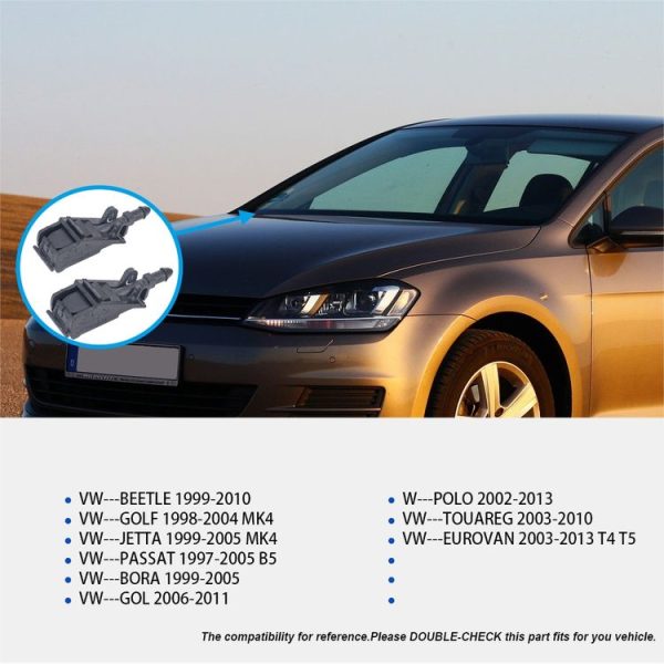 2 PCS Windshield Washer Wiper Jet Water Spray Nozzle 6RD955985 for Volkswagen - Image 7