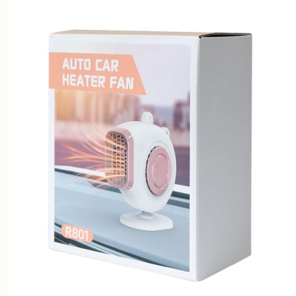 Portable Car Dashboard Electric Heater Winter Defroster, Voltage: 12V (White) - Image 7