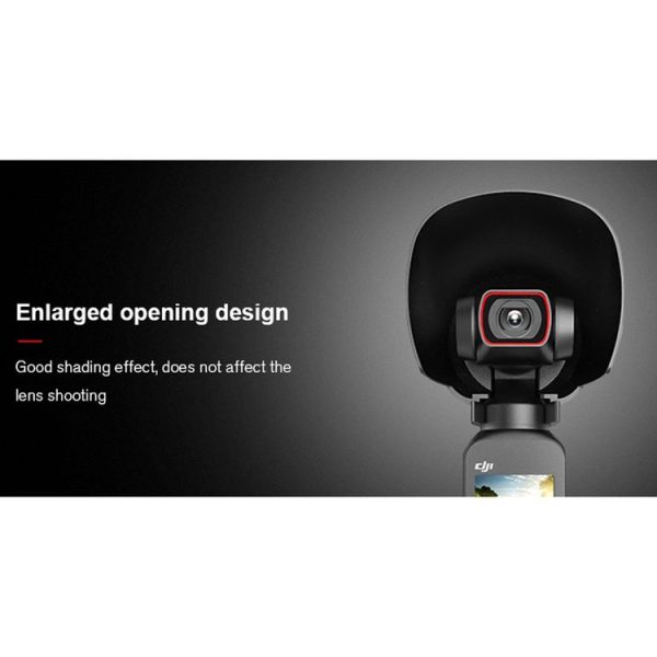 STARTRC 1108661 Dedicated Pan Tilt Sunshade Hood Gimbal Cover for DJI OSMO Pocket 2 - Image 4