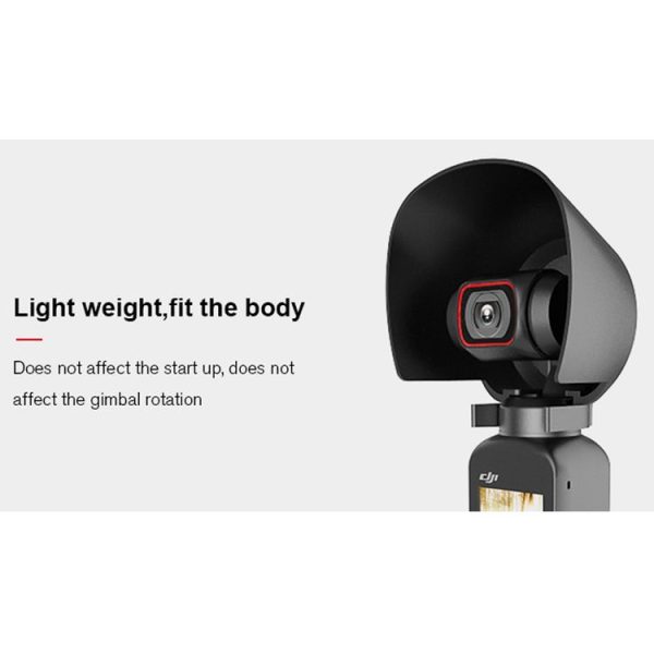 STARTRC 1108661 Dedicated Pan Tilt Sunshade Hood Gimbal Cover for DJI OSMO Pocket 2 - Image 6