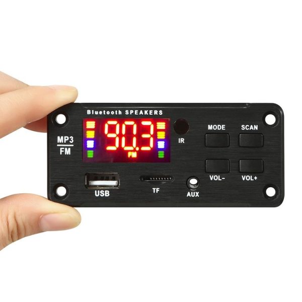 JX-916BT 12V 50W Color Screen Car MP3 Player, Support Bluetooth / FM / Call / Recording - Image 5