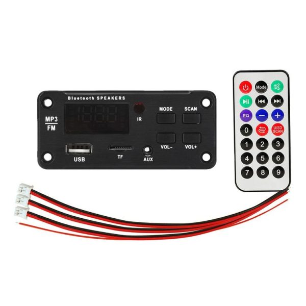 JX-916BT 12V 50W Color Screen Car MP3 Player, Support Bluetooth / FM / Call / Recording - Image 6