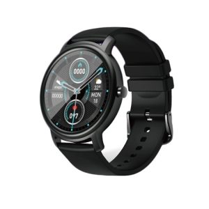 Mibro Air 1.3 inch TFT Color Touch Screen Smart Watch, IP68 Waterproof with Silicone Watchband, Support 12 Sport Modes / Heart Rate Monitoring / Sleep Monitor (Black)