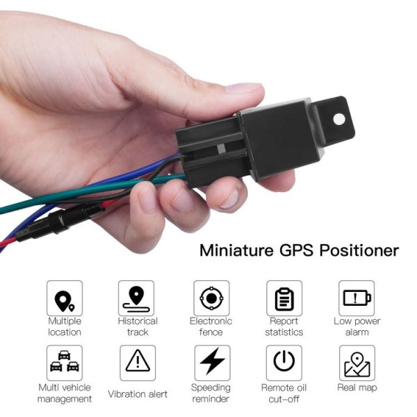 Motorcycle / Car GPS Positioning Relay Wireless GPS Smart Satellite Locator Tracking Anti-theft Device - Image 4