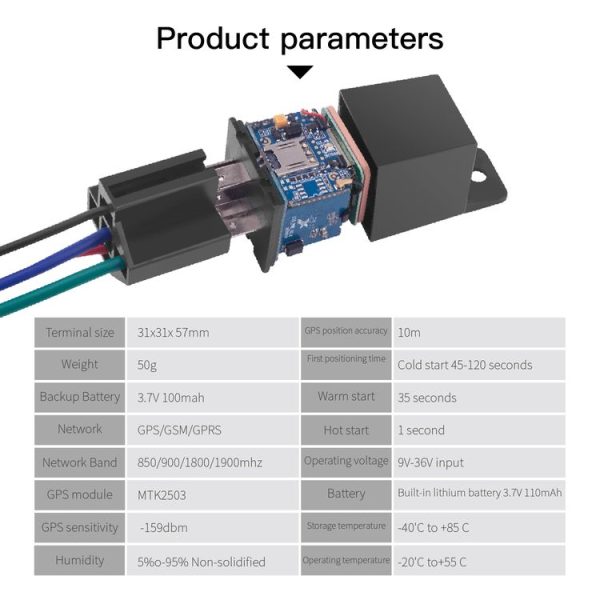 Motorcycle / Car GPS Positioning Relay Wireless GPS Smart Satellite Locator Tracking Anti-theft Device - Image 9