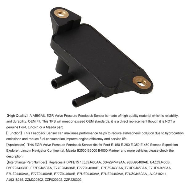 Car Modification EGR Valve Pressure Feedback Sensor for Ford 1L3Z9J460AA - Image 5