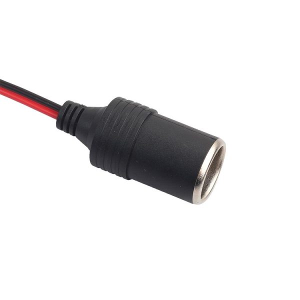 3360 12-24V 10A DIY Soldered Cigarette Lighter Charger Female Plug Socket, Cable Length: 30cm - Image 3