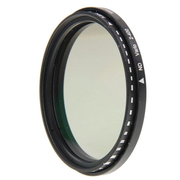 55mm ND Fader Neutral Density Adjustable Variable Filter, ND2 to ND400 Filter - Image 2