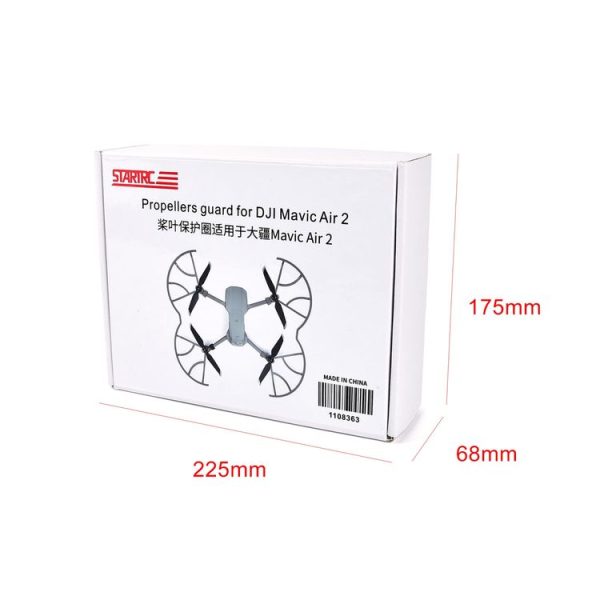 STARTRC 1108363 Drone Propeller Protective Guard Anti-collision Ring for DJI Mavic Air 2 (Grey) - Image 6