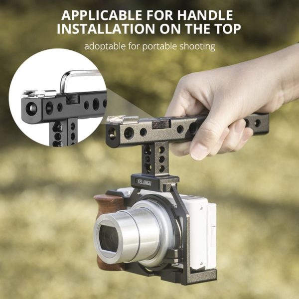YELANGU C21 Integrated Single Frame Camera Cage for Sony ZV-1 - Image 15