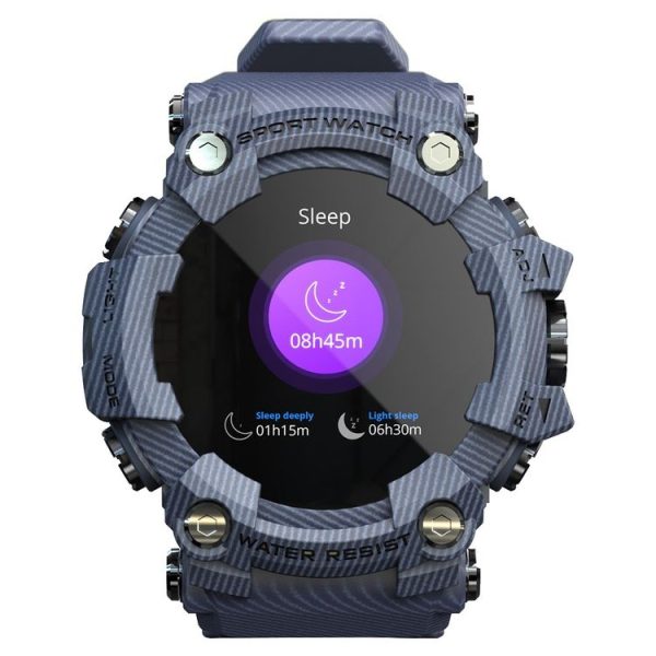 Lokmat ATTACK 1.28 inch TFT LCD Screen Smart Watch, Support Sleep Monitor / Heart Rate Monitor / Blood Pressure Monitor (Denim Blue) - Image 2