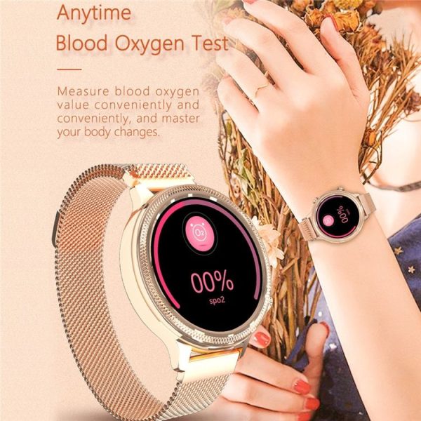 Lokmat M3 1.1 inch IPS Screen Smart Watch, Support Sleep Monitor / Heart Rate Monitor / Menstrual Period Prediction (Black) - Image 11