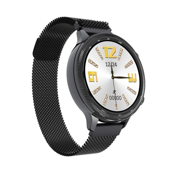 Lokmat M3 1.1 inch IPS Screen Smart Watch, Support Sleep Monitor / Heart Rate Monitor / Menstrual Period Prediction (Black) - Image 2