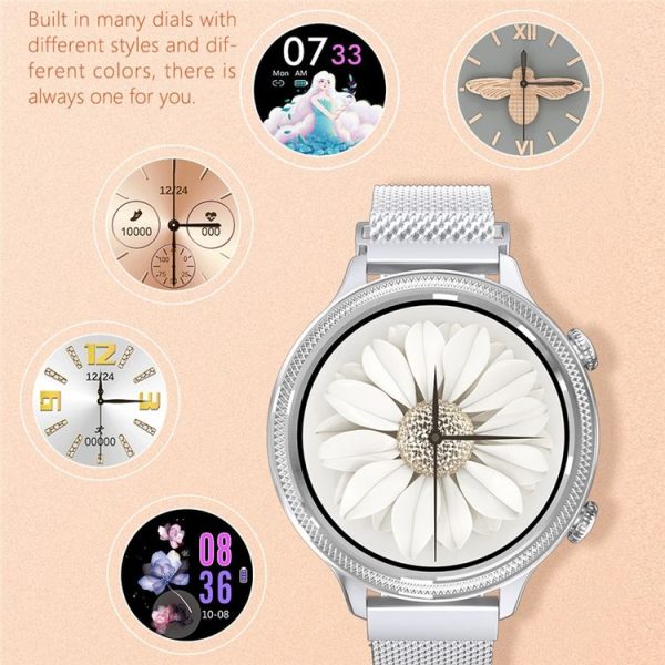 Lokmat M3 1.1 inch IPS Screen Smart Watch, Support Sleep Monitor / Heart Rate Monitor / Menstrual Period Prediction (Black) - Image 4