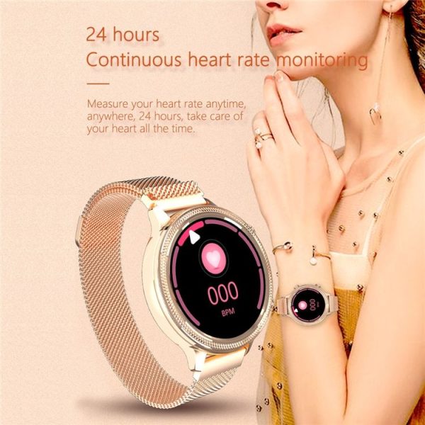 Lokmat M3 1.1 inch IPS Screen Smart Watch, Support Sleep Monitor / Heart Rate Monitor / Menstrual Period Prediction (Black) - Image 9