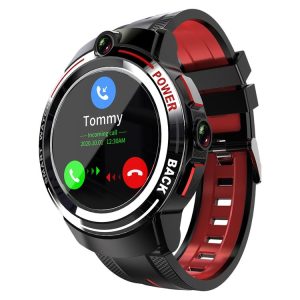 Lokmat APPLLP 3 1.39 inch AMOLED Screen Dual Cameras Smart Watch, Support Video Call / Heart Rate Monitor / Music Play, 3G+32GB (Black)