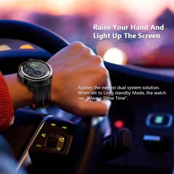 Lokmat APPLLP 3 1.39 inch AMOLED Screen Dual Cameras Smart Watch, Support Video Call / Heart Rate Monitor / Music Play, 3G+32GB (Black) - Image 12