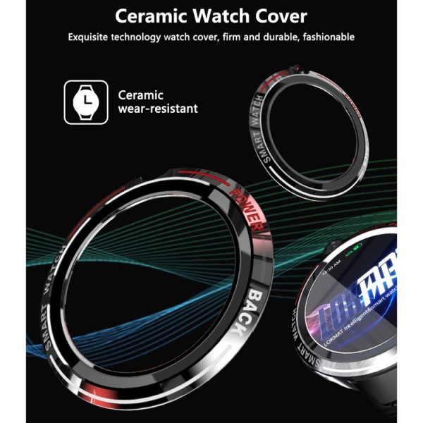 Lokmat APPLLP 3 1.39 inch AMOLED Screen Dual Cameras Smart Watch, Support Video Call / Heart Rate Monitor / Music Play, 3G+32GB (Black) - Image 6