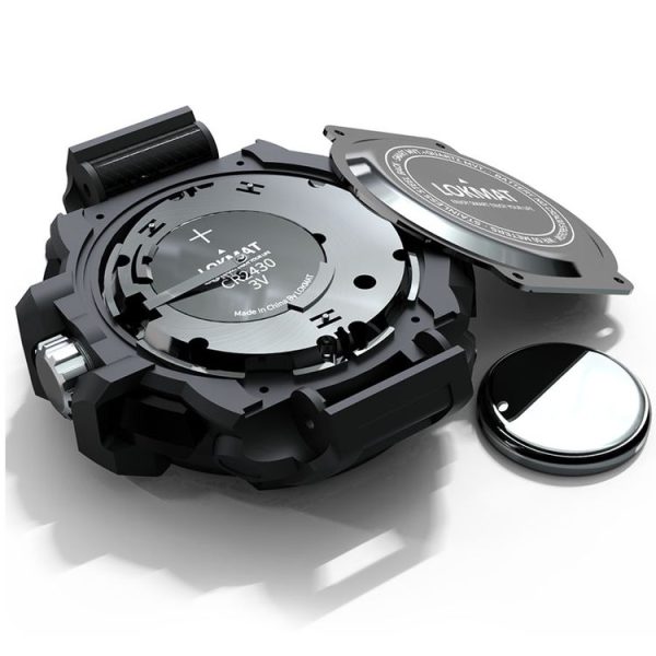 Lokmat MK28 1.4 inch FSTN Screen IP68 Waterproof Smart Watch, Support Information Reminder / Remote Camera / Sport Record (Black) - Image 9