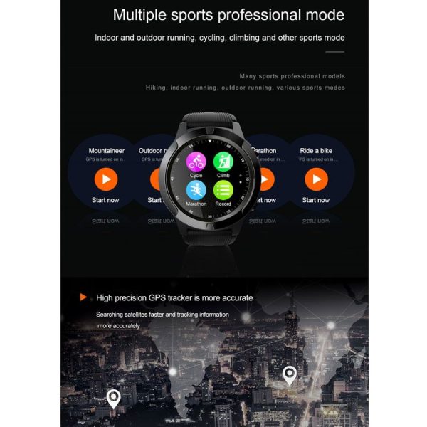 Lokmat TK04 1.3 inch IPS Touch Screen IP67 Waterproof Smart Watch, Support Sleep Bluetooth Call & Music Play / Heart Rate Monitor / Blood Pressure Monitor (Black) - Image 10