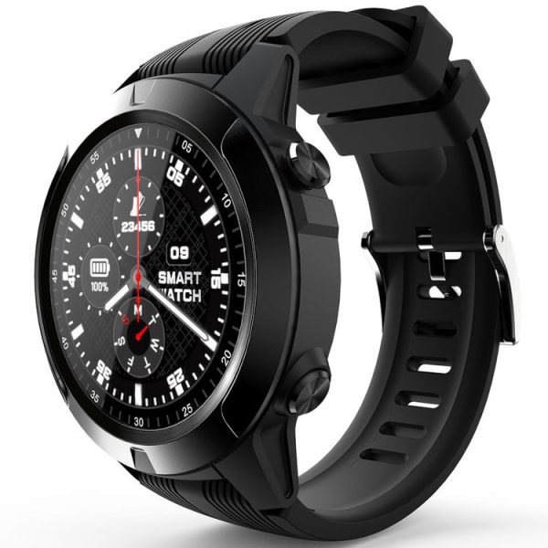 Lokmat TK04 1.3 inch IPS Touch Screen IP67 Waterproof Smart Watch, Support Sleep Bluetooth Call & Music Play / Heart Rate Monitor / Blood Pressure Monitor (Black) - Image 2