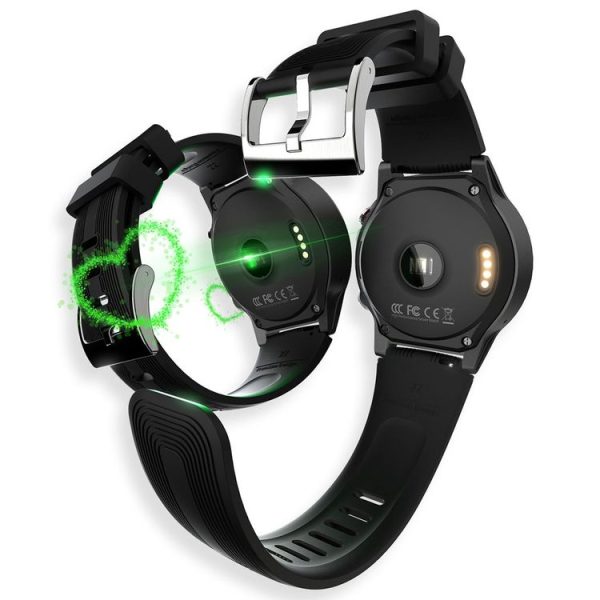 Lokmat TK04 1.3 inch IPS Touch Screen IP67 Waterproof Smart Watch, Support Sleep Bluetooth Call & Music Play / Heart Rate Monitor / Blood Pressure Monitor (Black) - Image 6