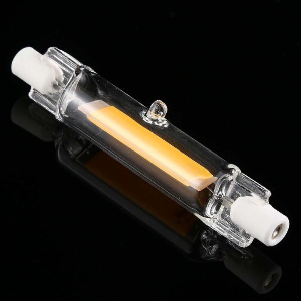 R7S 220V 5W 78mm COB LED Bulb Glass Tube Replacement Halogen Lamp Spot Light (3000K Warm Light) - Image 3