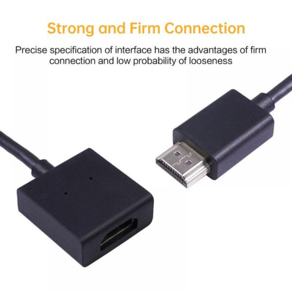 4K HDMI Male to Female Rotate Gold Plated Extension Line Converter Adapter - Image 3