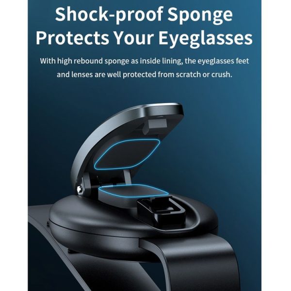 ROCK Car Glasses Clip Holder for Sun Visor (Black) - Image 11