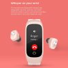 HAMTOD N8 0.96 inch Color Screen Smart Watch, Support Bluetooth Dual Headset Calls / Multiple Sports Modes / Message Push / Heart Rate Monitoring / Sleep Monitoring / Blood Pressure Measurement / Weather (Black) - Image 12