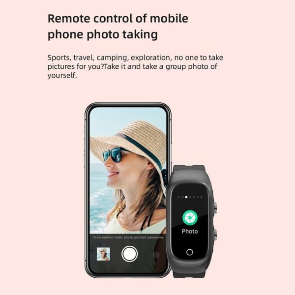 HAMTOD N8 0.96 inch Color Screen Smart Watch, Support Bluetooth Dual Headset Calls / Multiple Sports Modes / Message Push / Heart Rate Monitoring / Sleep Monitoring / Blood Pressure Measurement / Weather (Black) - Image 4