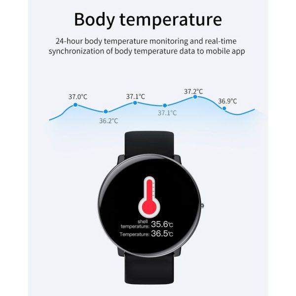 HAMTOD DM118 1.3 inch HD Color Screen Smart Sport Watch, Support Multiple Sports Modes / Message Push / Heart Rate Monitoring / Sleep Monitoring / Blood Pressure Measurement (Silver) - Image 12