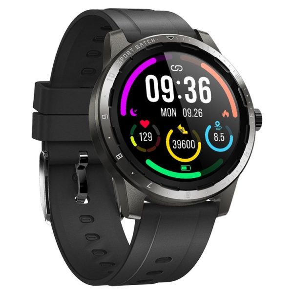 HAMTOD V200 1.28 inch HD Color Screen Smart Sport Watch, Support Multiple Sports Modes / Message Push / Heart Rate Monitoring / Sleep Monitoring / Blood Pressure Measurement (Black) - Image 2
