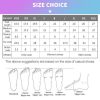 3mm Non-slip Rubber Embossing Texture Sole Solid Color Diving Shoes and Socks, One Pair, Size: XXXL (Pink) - Image 8