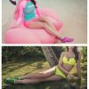 3mm Non-slip Rubber Embossing Texture Sole Figured Diving Shoes and Socks, One Pair, Size: XXL (Pink) - Image 6