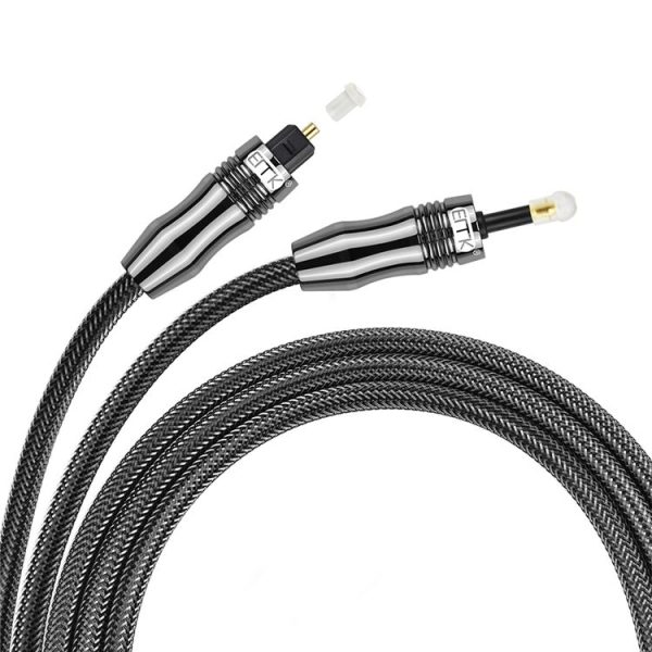 EMK OD6.0mm 3.5mm Digital Sound Toslink to Mini Toslink Digital Optical Audio Cable, Length: 2m - Image 4