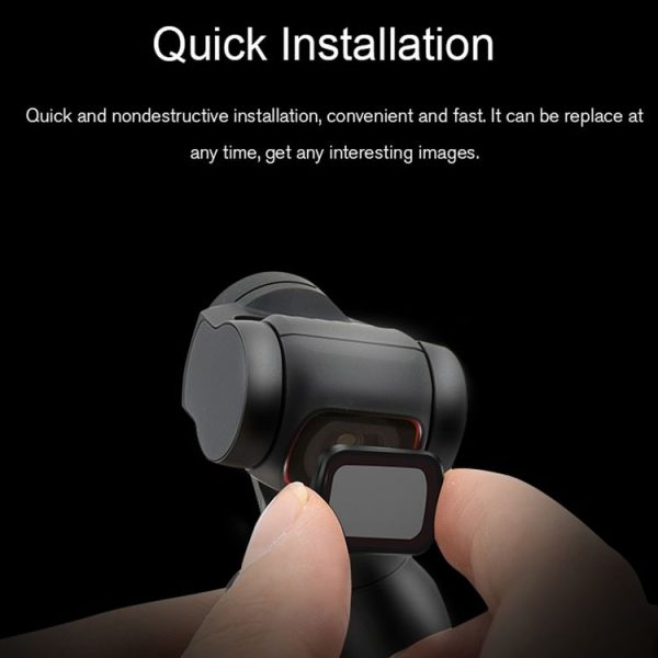STARTRC 1108732 ND8 Adjustable Lens Filter for DJI OSMO Pocket 2 - Image 8
