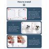 2 Pairs STARTRC 1108841 Drone Quick Release Foldable Noise Reduction Propeller for FIMI X8SE 2020 - Image 9