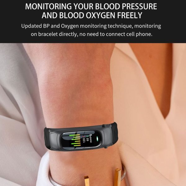 B9 0.96 inch TFT Color Screen AI Voice Smart Bracelet, Support Reject Call / Sleep Monitoring / Heart Rate Monitoring (Black) - Image 15