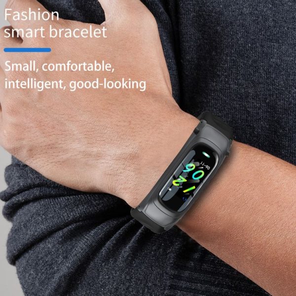 B9 0.96 inch TFT Color Screen AI Voice Smart Bracelet, Support Reject Call / Sleep Monitoring / Heart Rate Monitoring (Black) - Image 5