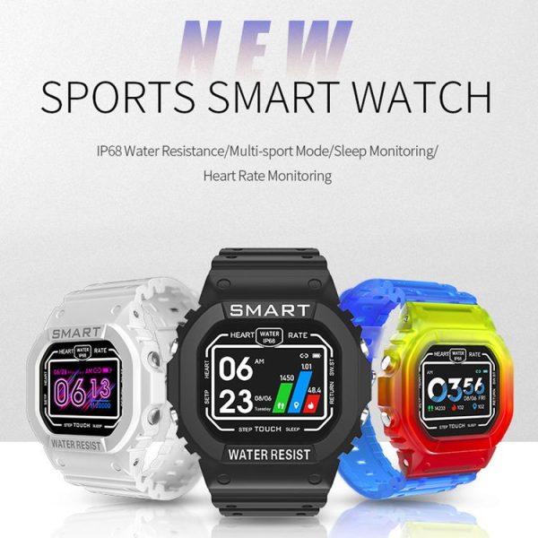 K16 1.14 inch TFT Color Screen IP68 Waterproof Smart Watch, Support Bluetooth Music / Sleep Monitoring / Heart Rate Monitoring (Colorful) - Image 3